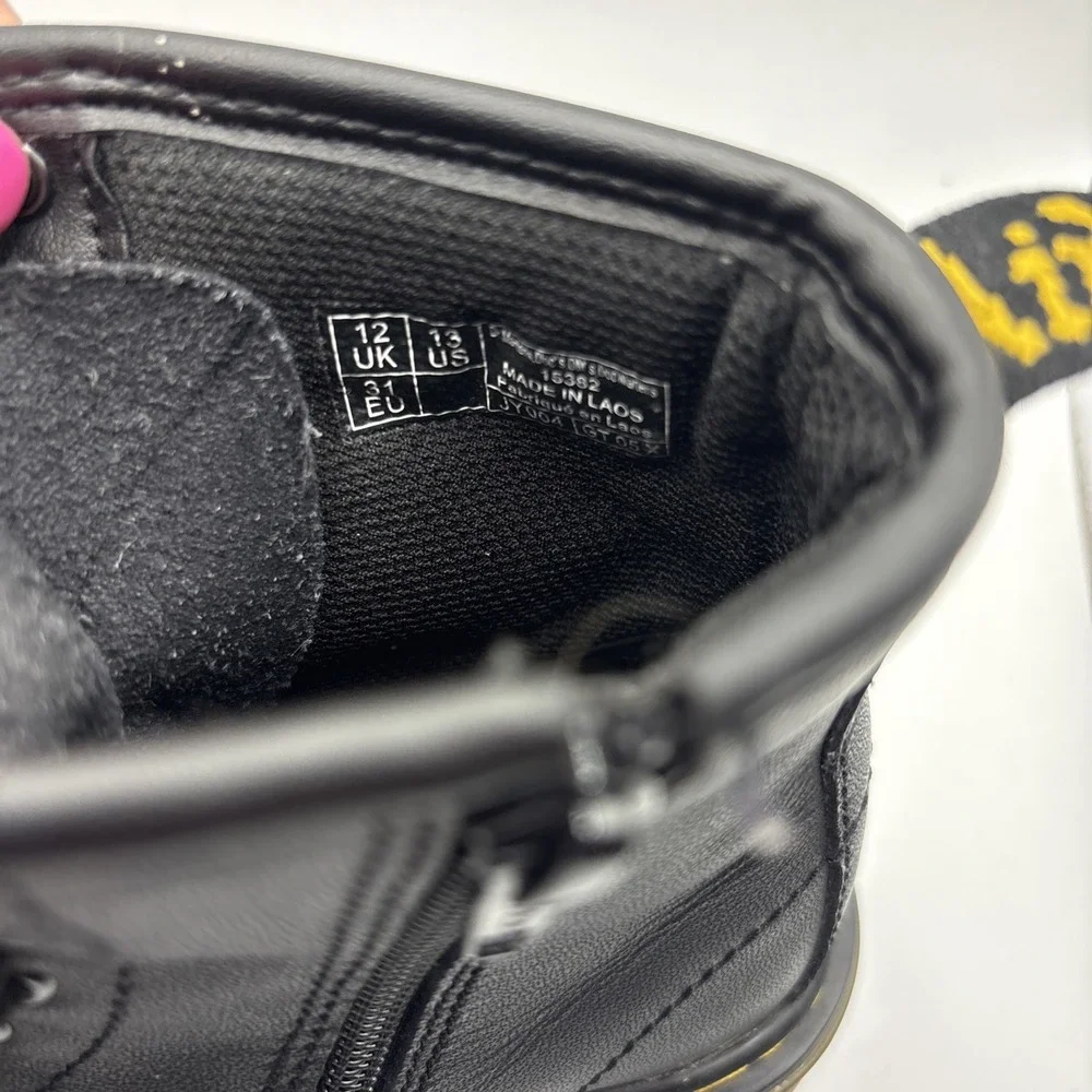 Dr. Martens Air‎ Wair Kids Youth US 13 Black Boot SINGLE Right Shoe READ